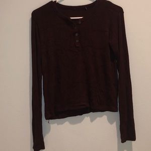 cropped sweater